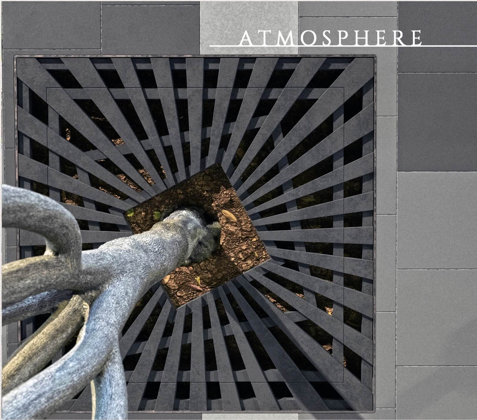 Приствольная решетка для дерева ZKING ATMOSPHERE 1.2х1.2м Черная в Уссурийске фото