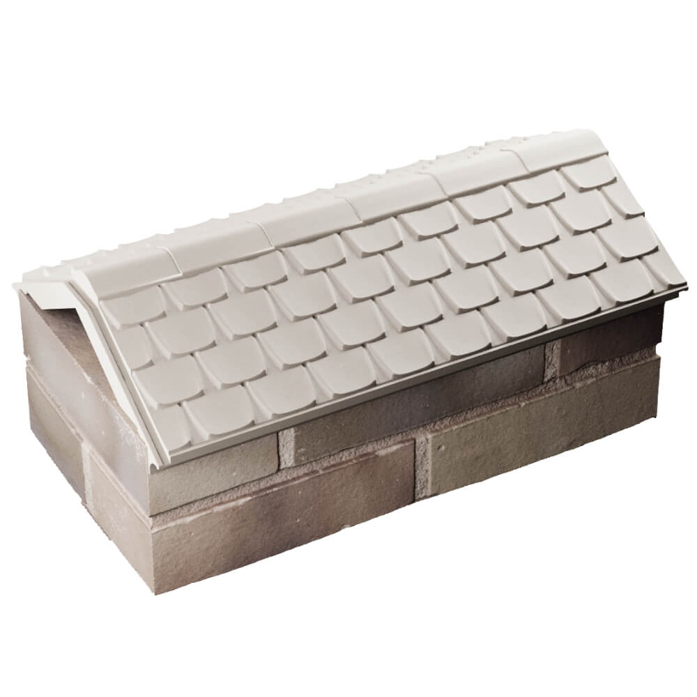 Парапет Zking Эльбрус Бежевый с посадкой на 1 кирпич (255мм) в Уссурийске фото