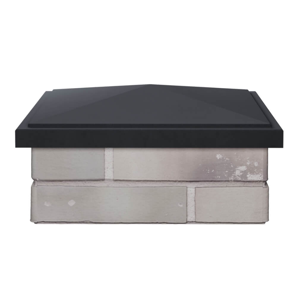 Колпак Zking БонаМоно Серый на столб 1.5х1.5 кирпича (385х385, 400х400мм) Уссурийск фото