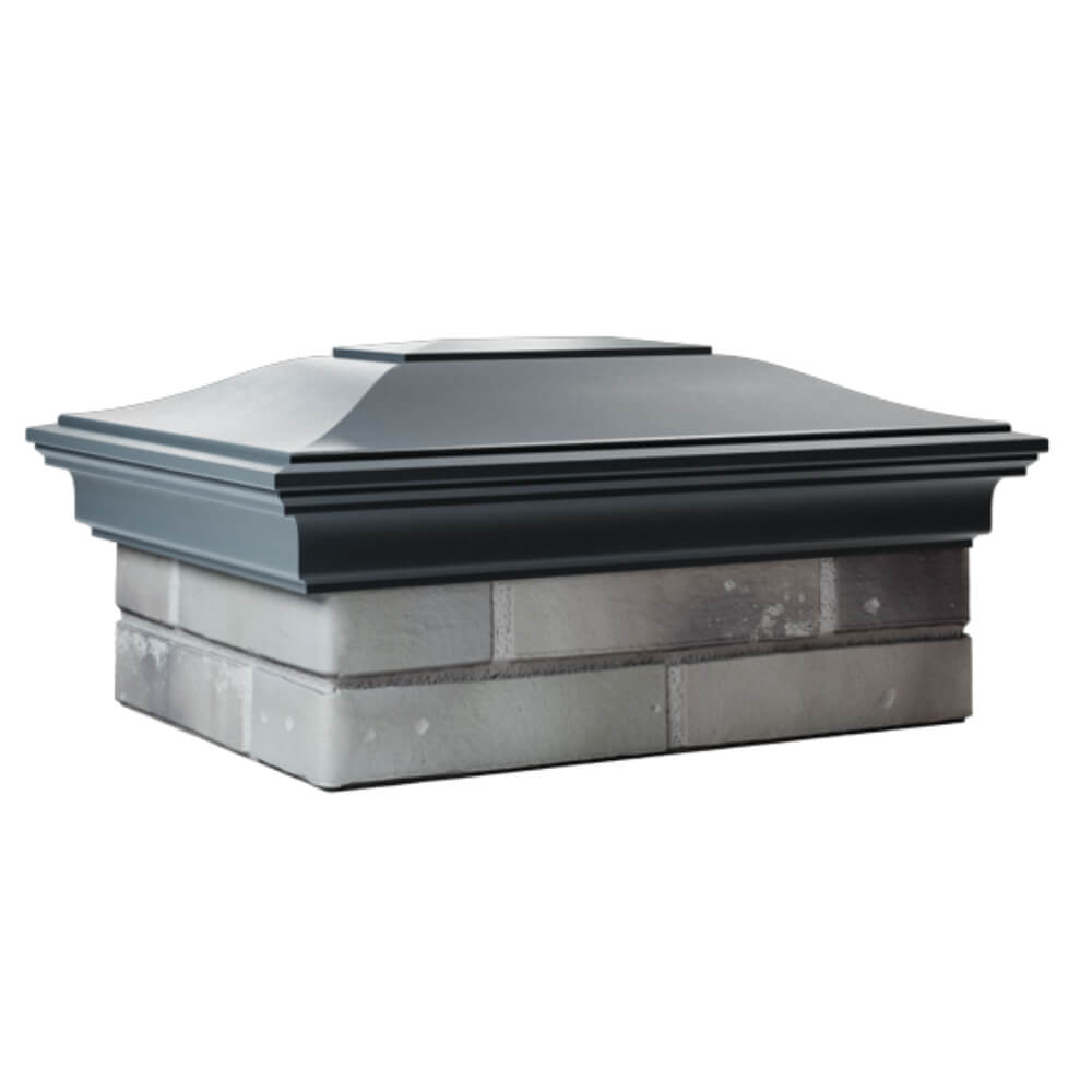 Колпак Zking Монблан Серый на столб 2х1.5 кирпича (515х385мм) в Уссурийске фото