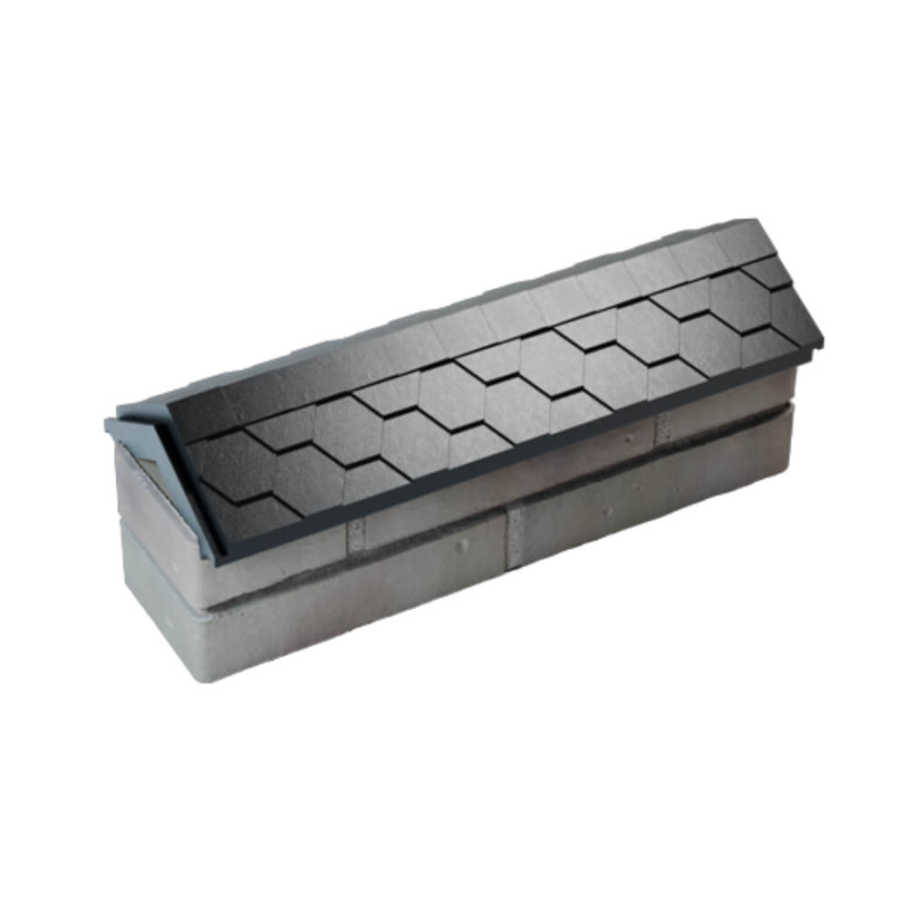 Парапет Zking Эверест Черный с посадкой на 0.5 кирпича (130мм) в Уссурийске фото