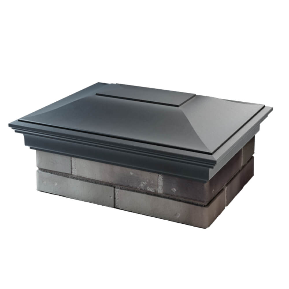 Колпак Zking Монблан Серый на столб 2х1.5 кирпича (515х385мм) в Уссурийске фото