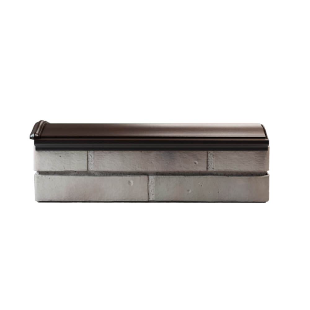 Парапет Zking Монблан Коричневый посадка на 0.5 кирпича (130мм) в Уссурийске фото