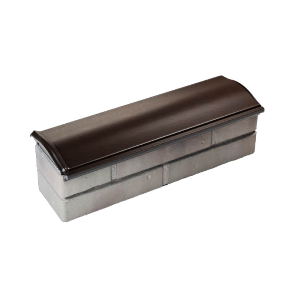 Парапет Zking Монблан Коричневый посадка на 0.5 кирпича (130мм) в Уссурийске фото