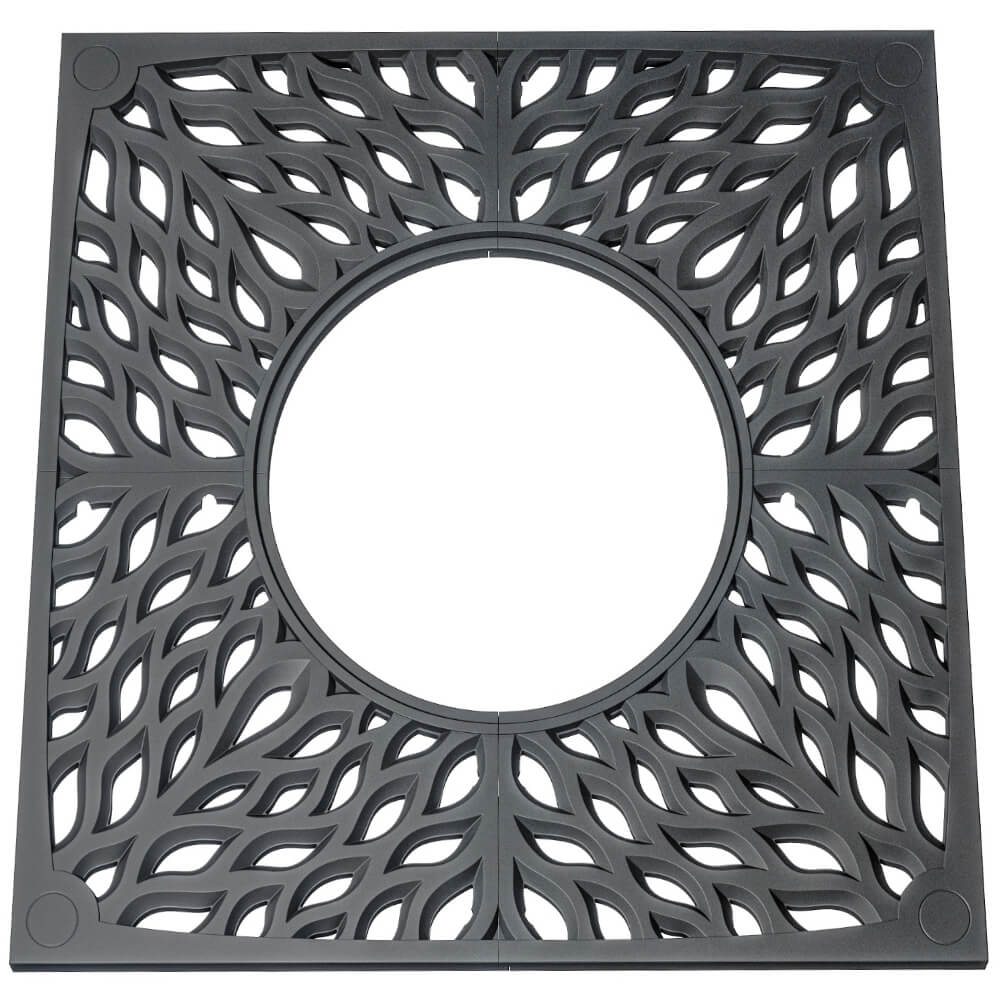 Приствольная решетка для дерева ZKING CRUST 2х2м Черная Уссурийск фото