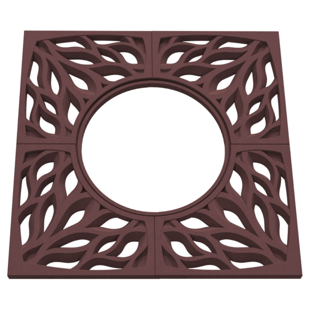 Приствольная решетка для дерева ZKING CRUST 1.2х1.2м Коричневая в Уссурийске фото