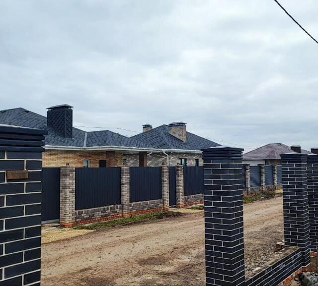 Колпак Zking Бона ХайТек Серый на столб 1.5х1.5 кирпича (385х385мм) в Уссурийске фото