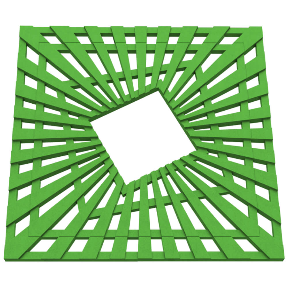 Приствольная решетка для дерева ZKING ATMOSPHERE 1.2х1.2м Зеленая в Уссурийске фото