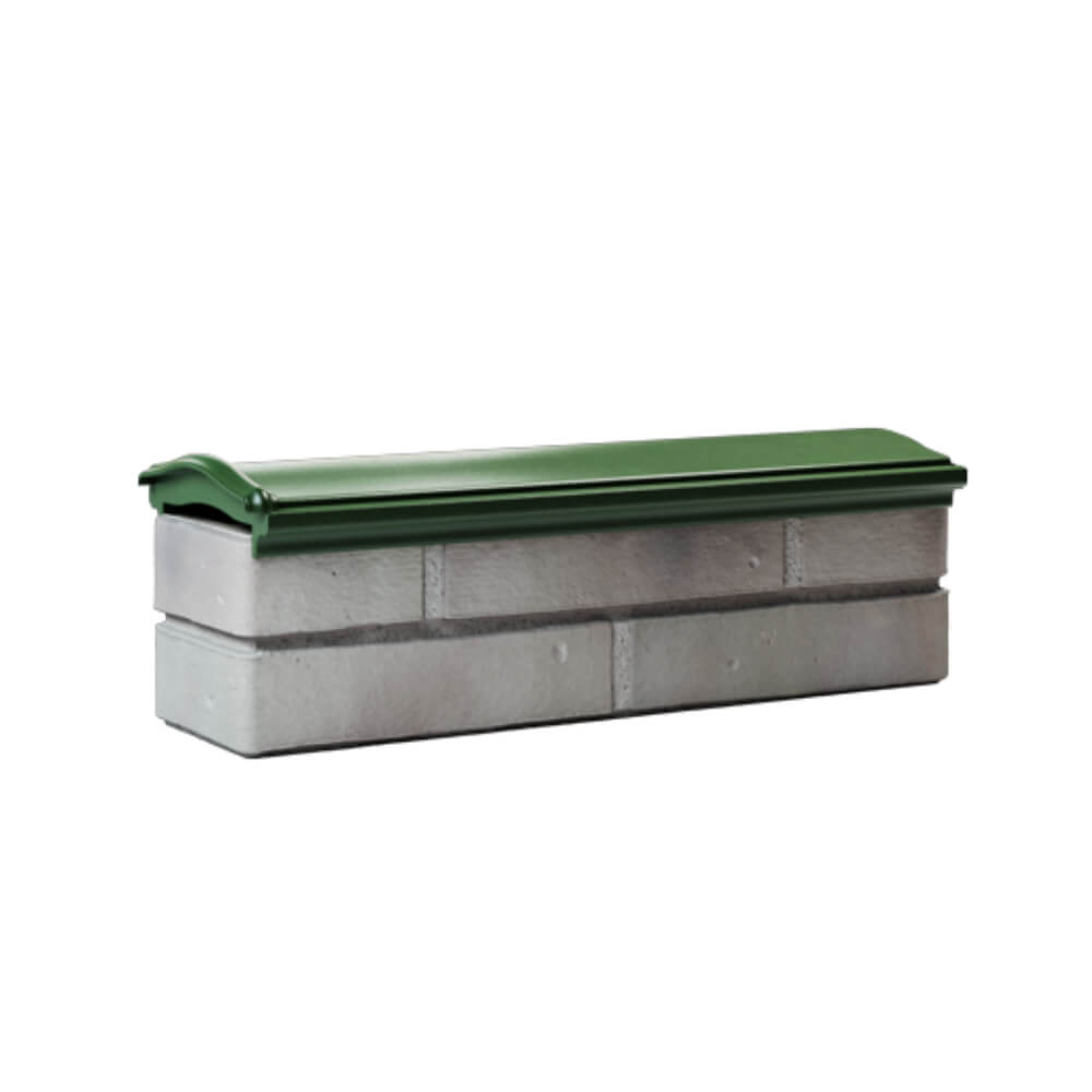 Парапет Zking Монблан Зеленый посадка на 0.5 кирпича (130мм) Уссурийск фото