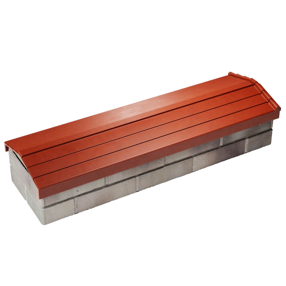 Парапет Zking Бона ХайТек Красный посадка на 0.5 кирпича (130мм) в Уссурийске фото