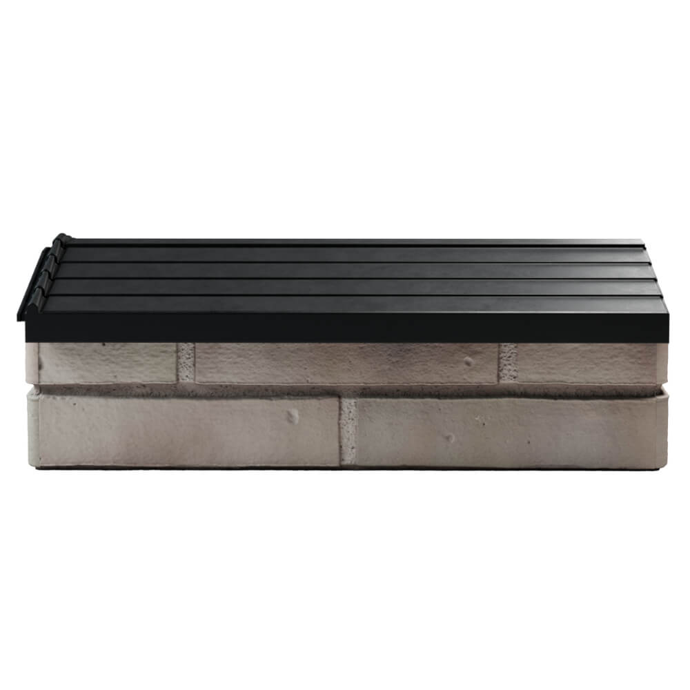 Парапет Zking Бона ХайТек Черный с посадкой на 1 кирпич (200/225/255мм) в Уссурийске фото