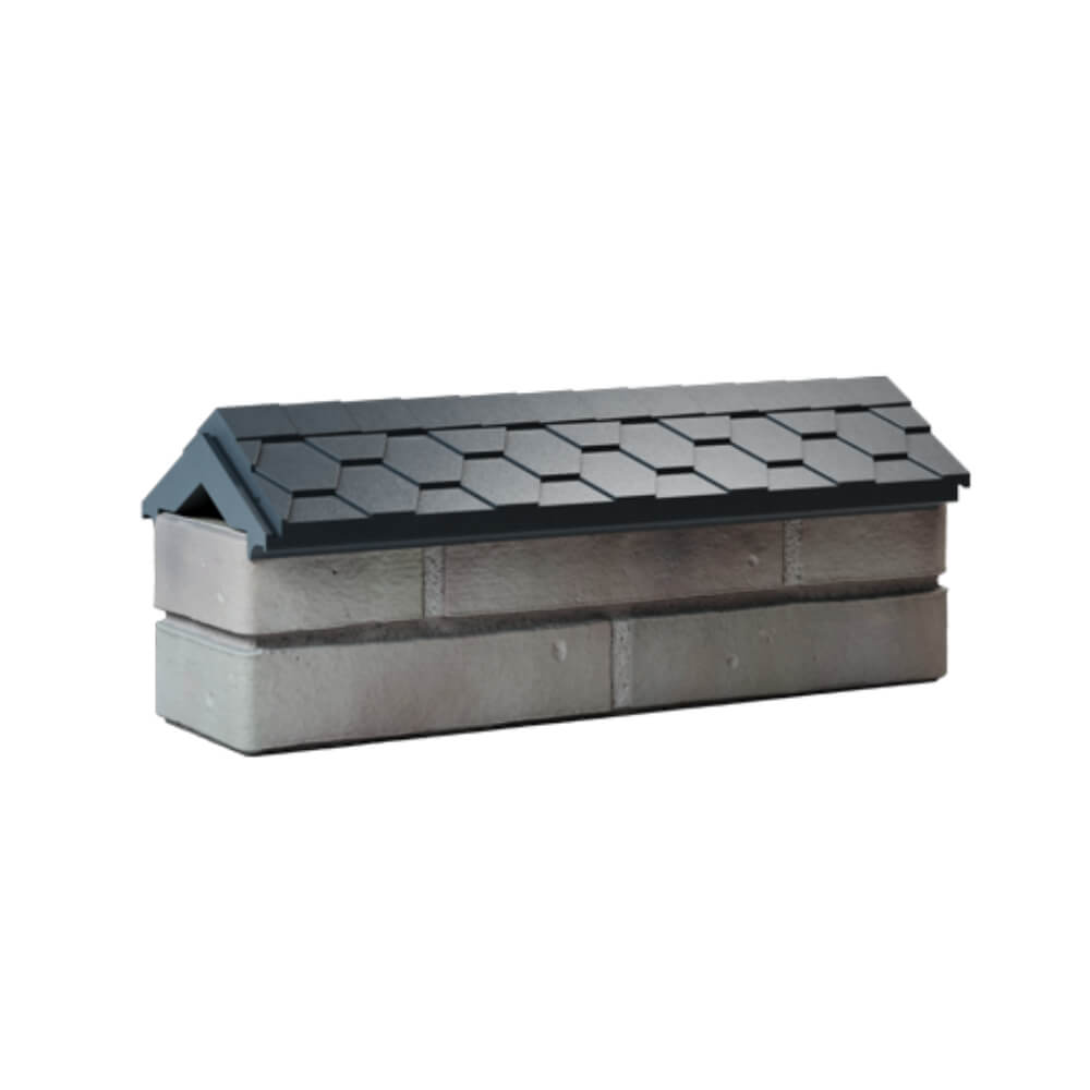 Парапет Zking Эверест Серый с посадкой на 0.5 кирпича (130мм) Уссурийск фото