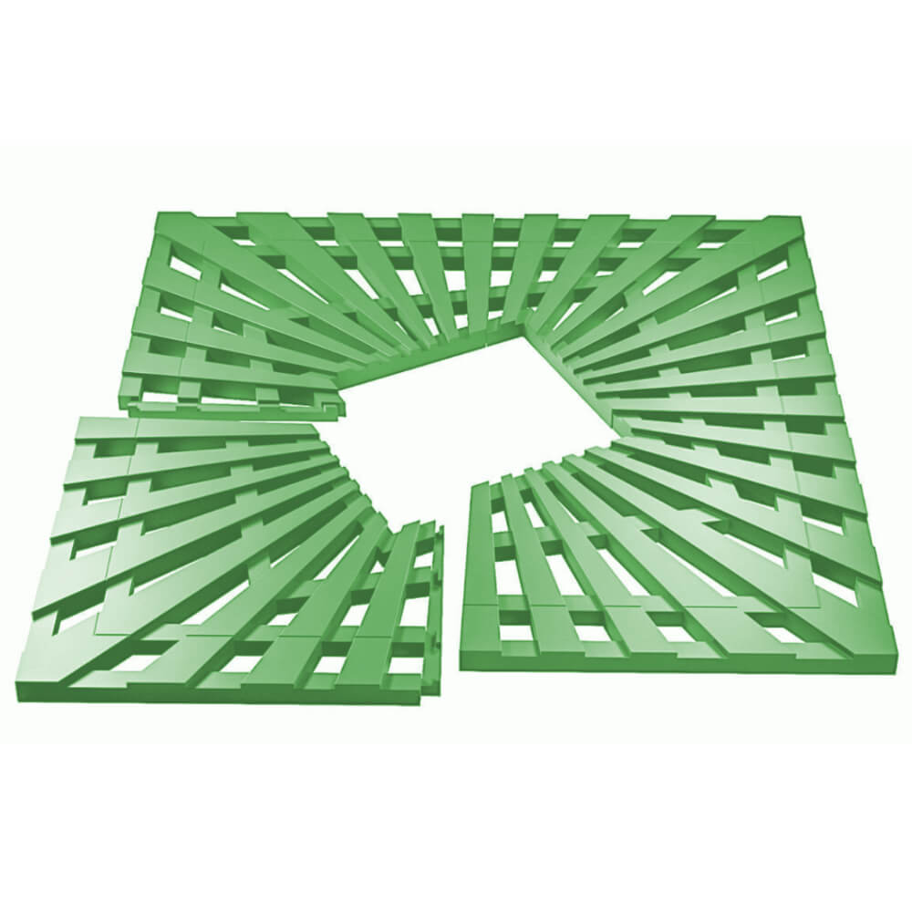 Приствольная решетка для дерева ZKING ATMOSPHERE 1.2х1.2м Зеленая в Уссурийске фото