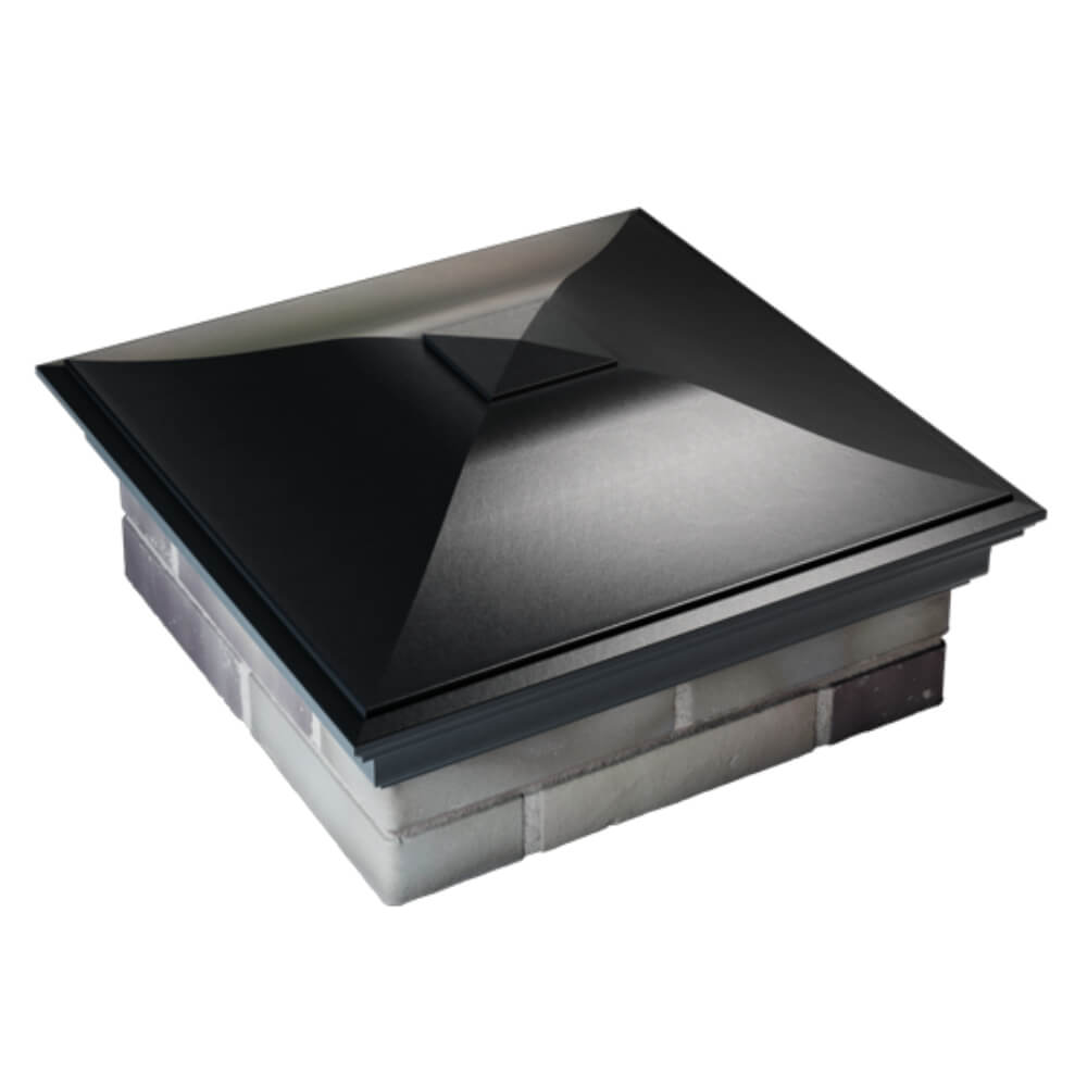 Колпак Zking Монблан Черный на столб 2х2 кирпича (515х515мм) Уссурийск фото