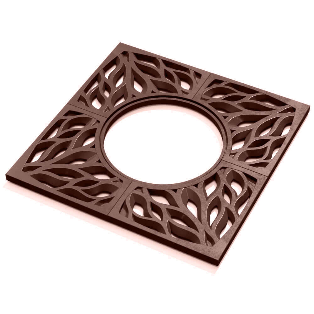 Приствольная решетка для дерева ZKING CRUST 1.2х1.2м Коричневая в Уссурийске фото