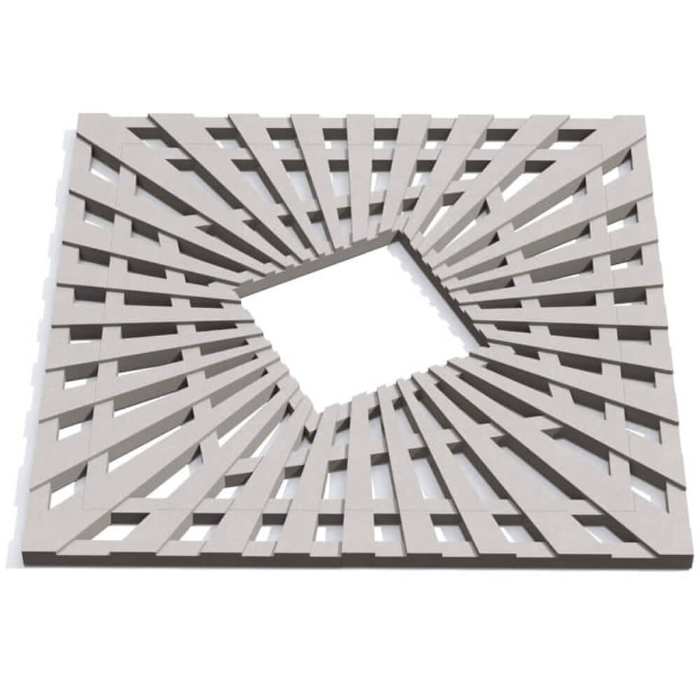 Приствольная решетка для дерева ZKING ATMOSPHERE 1.2х1.2м Бежевая Уссурийск фото