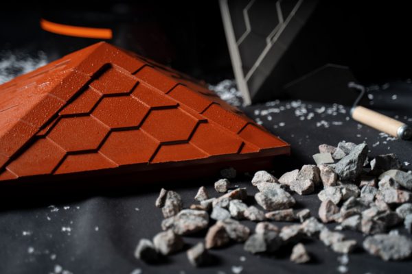 Колпак Zking Эверест Красный на столб 1.5х1.5 кирпича (390х390мм) в Уссурийске фото