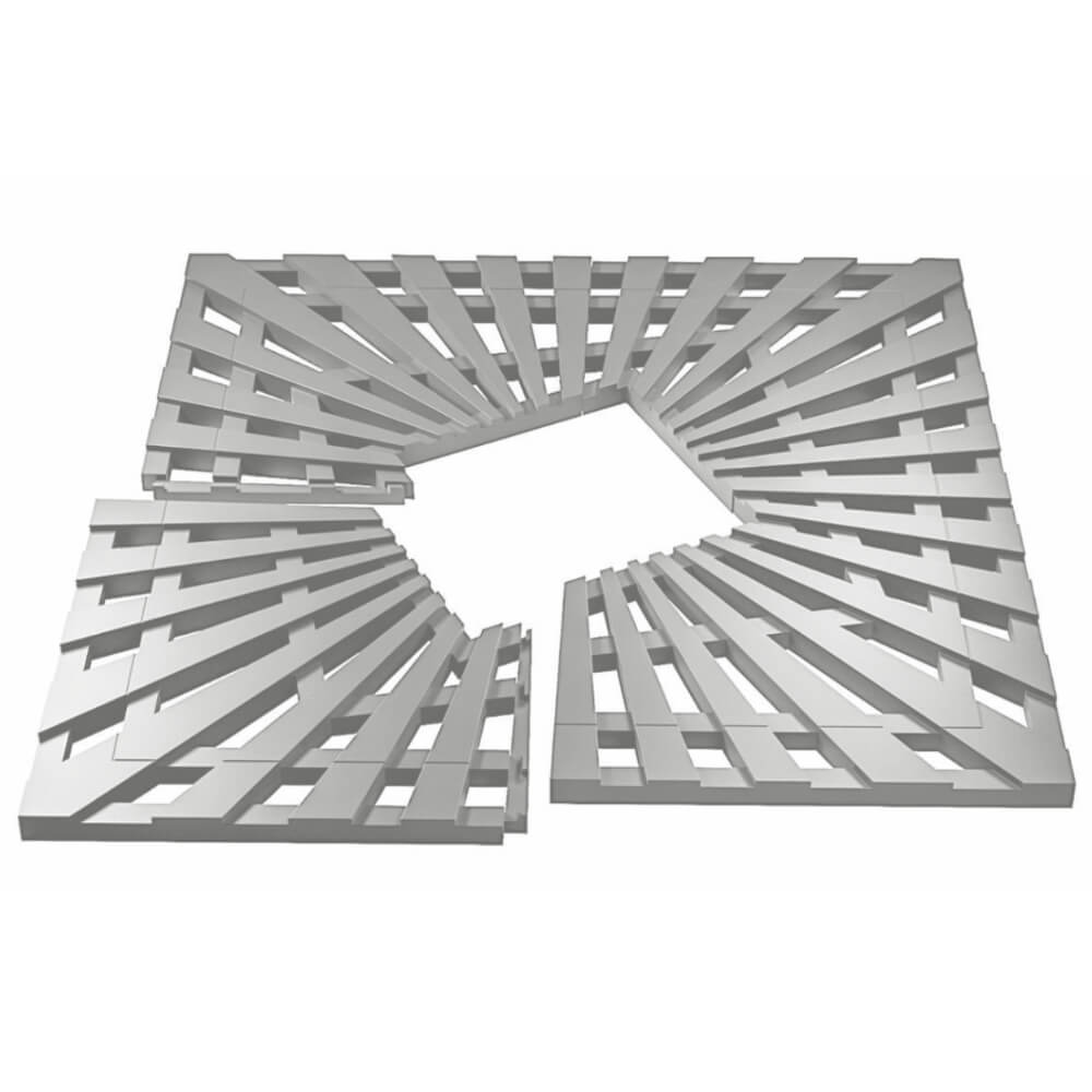 Приствольная решетка для дерева ZKING ATMOSPHERE 1.2х1.2м Бежевая в Уссурийске фото