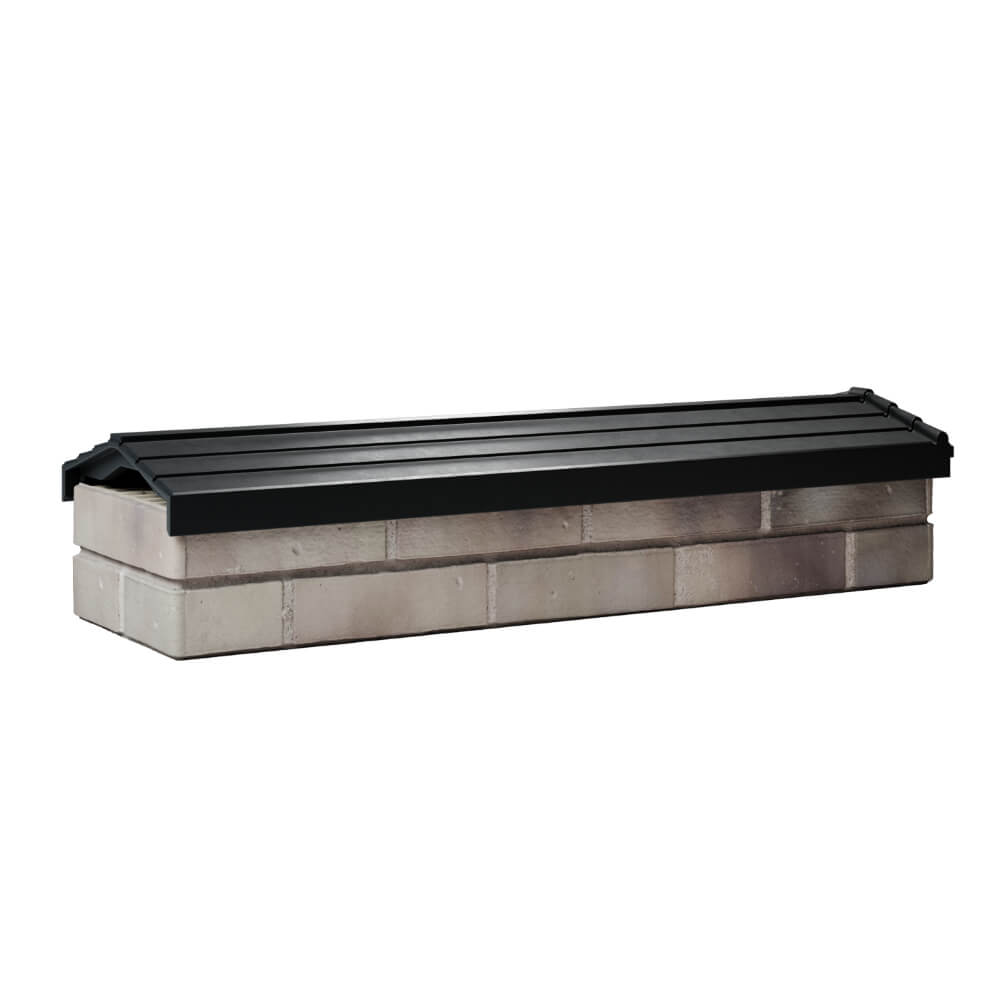 Парапет Zking Бона ХайТек Черный посадка на 0.5 кирпича (130мм) Уссурийск фото