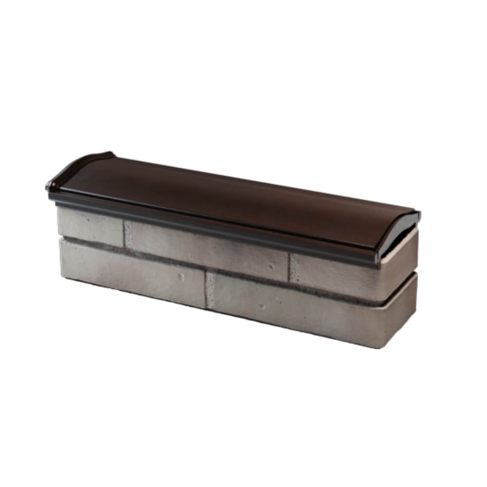 Парапет Zking Монблан Коричневый посадка на 0.5 кирпича (130мм) в Уссурийске фото