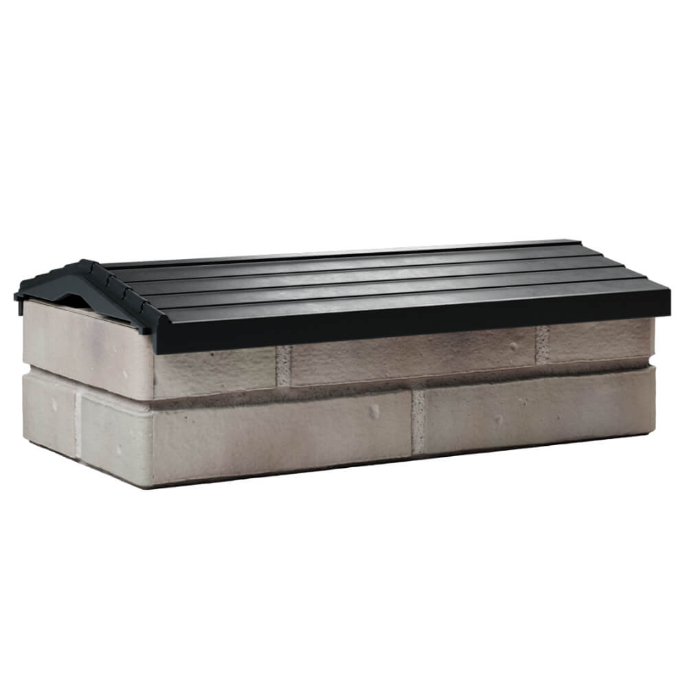 Парапет Zking Бона ХайТек Черный с посадкой на 1 кирпич (200/225/255мм) Уссурийск фото