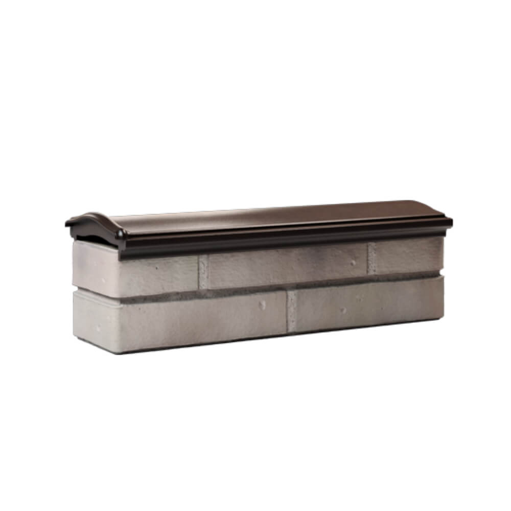 Парапет Zking Монблан Коричневый посадка на 0.5 кирпича (130мм) Уссурийск фото