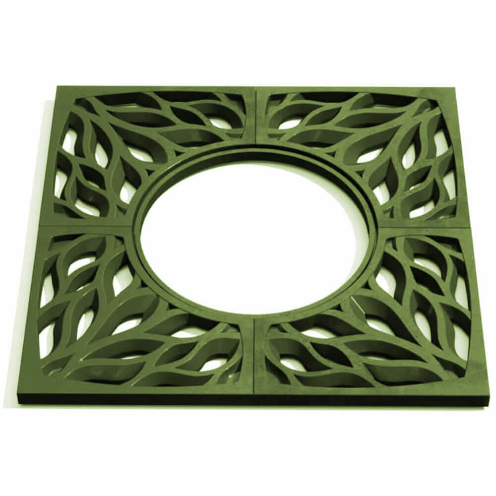 Приствольная решетка для дерева ZKING CRUST 1.2х1.2м Зеленая Уссурийск фото