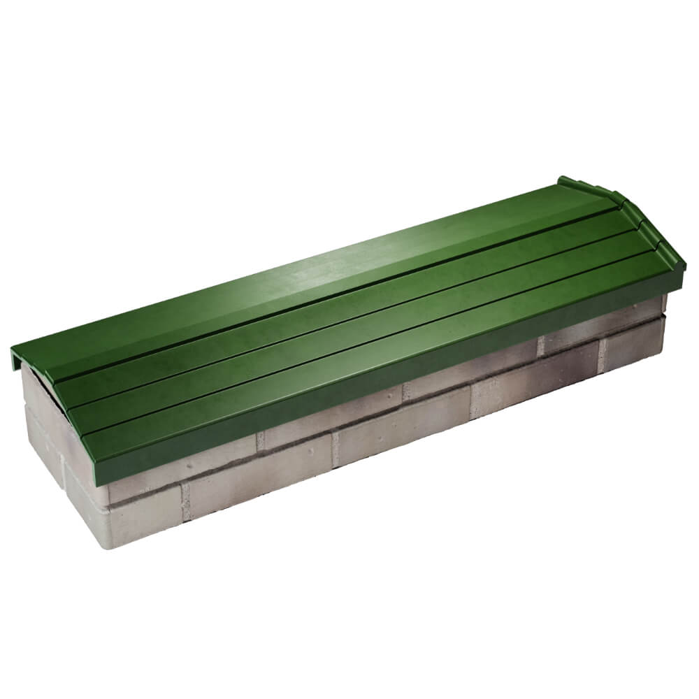 Парапет Zking Бона ХайТек Зеленый посадка на 0.5 кирпича (130мм) в Уссурийске фото