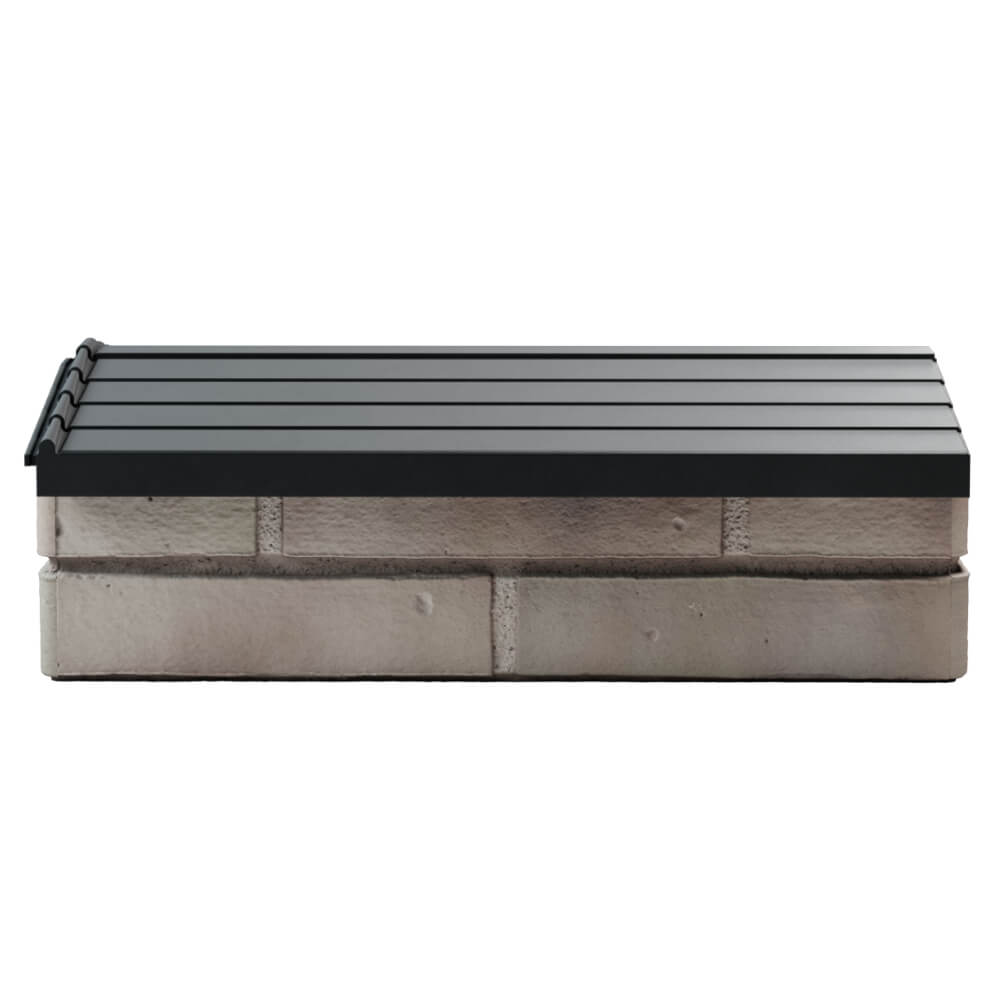 Парапет Zking Бона ХайТек Серый с посадкой на 1 кирпич (200/225/255мм) в Уссурийске фото