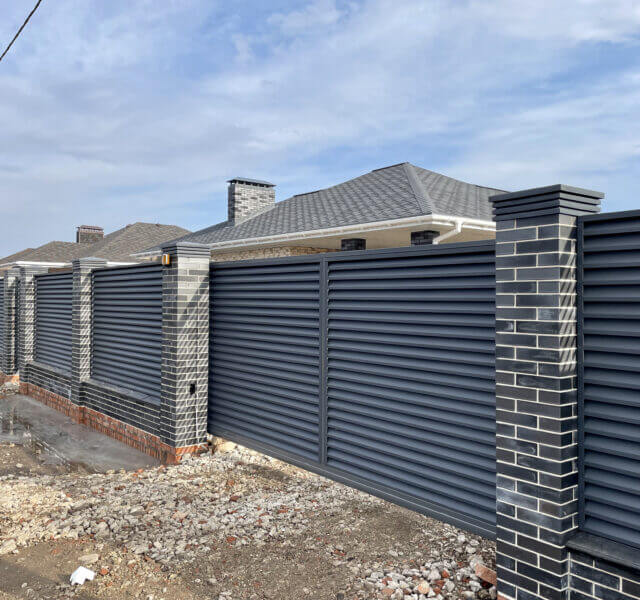 Колпак Zking Бона ХайТек Серый на столб 1.5х1.5 кирпича (385х385мм) в Уссурийске фото