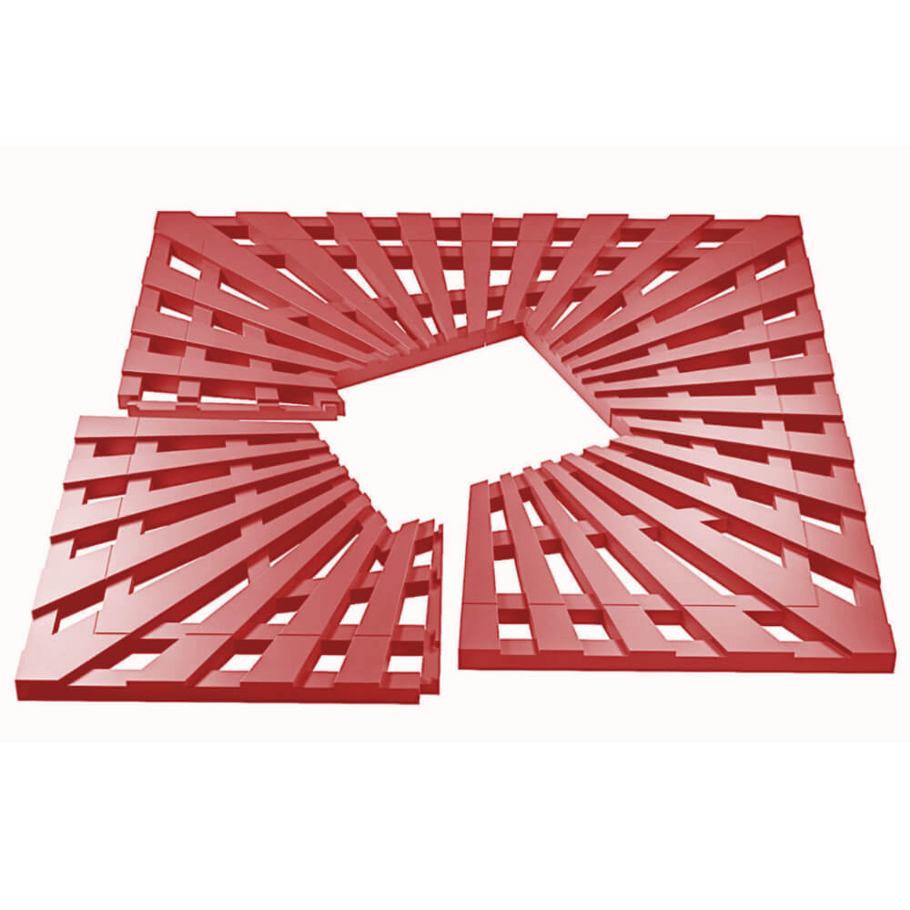 Приствольная решетка для дерева ZKING ATMOSPHERE 1.2х1.2м Красная в Уссурийске фото