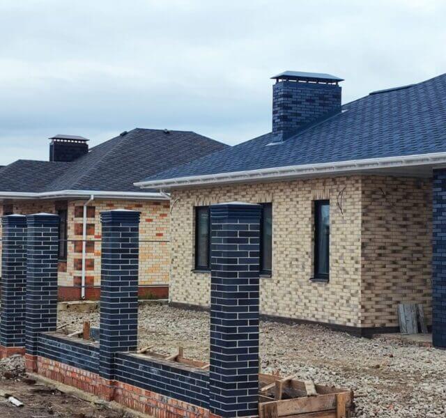 Колпак Zking Бона ХайТек Серый на столб 1.5х1.5 кирпича (385х385мм) в Уссурийске фото