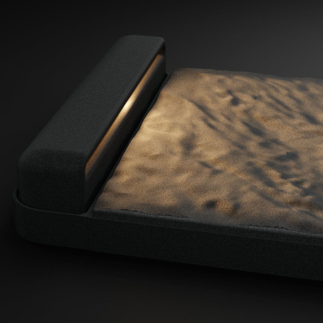 LED Светильник для шаговой плиты STONE Графитовый Серый 330х75х98мм Уссурийск фото