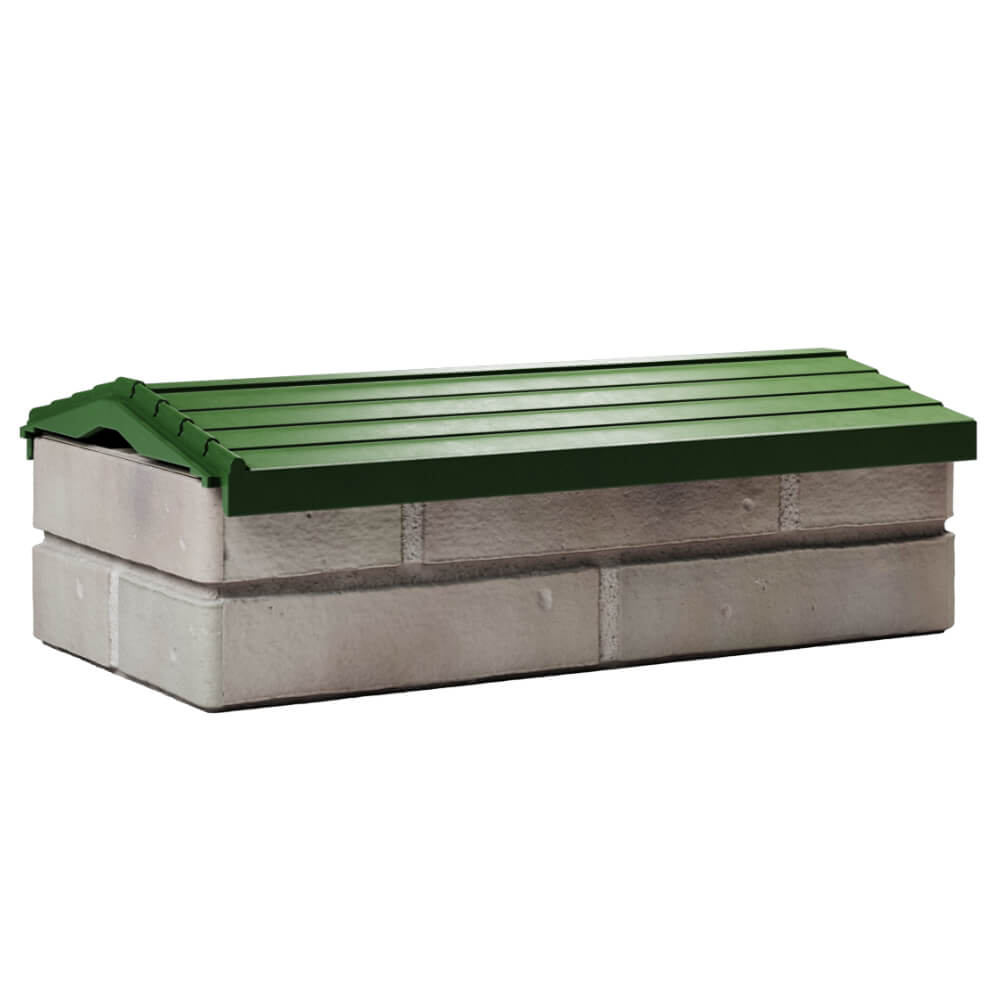 Парапет Zking Бона ХайТек Зеленый с посадкой на 1 кирпич (200/225/255мм) Уссурийск фото