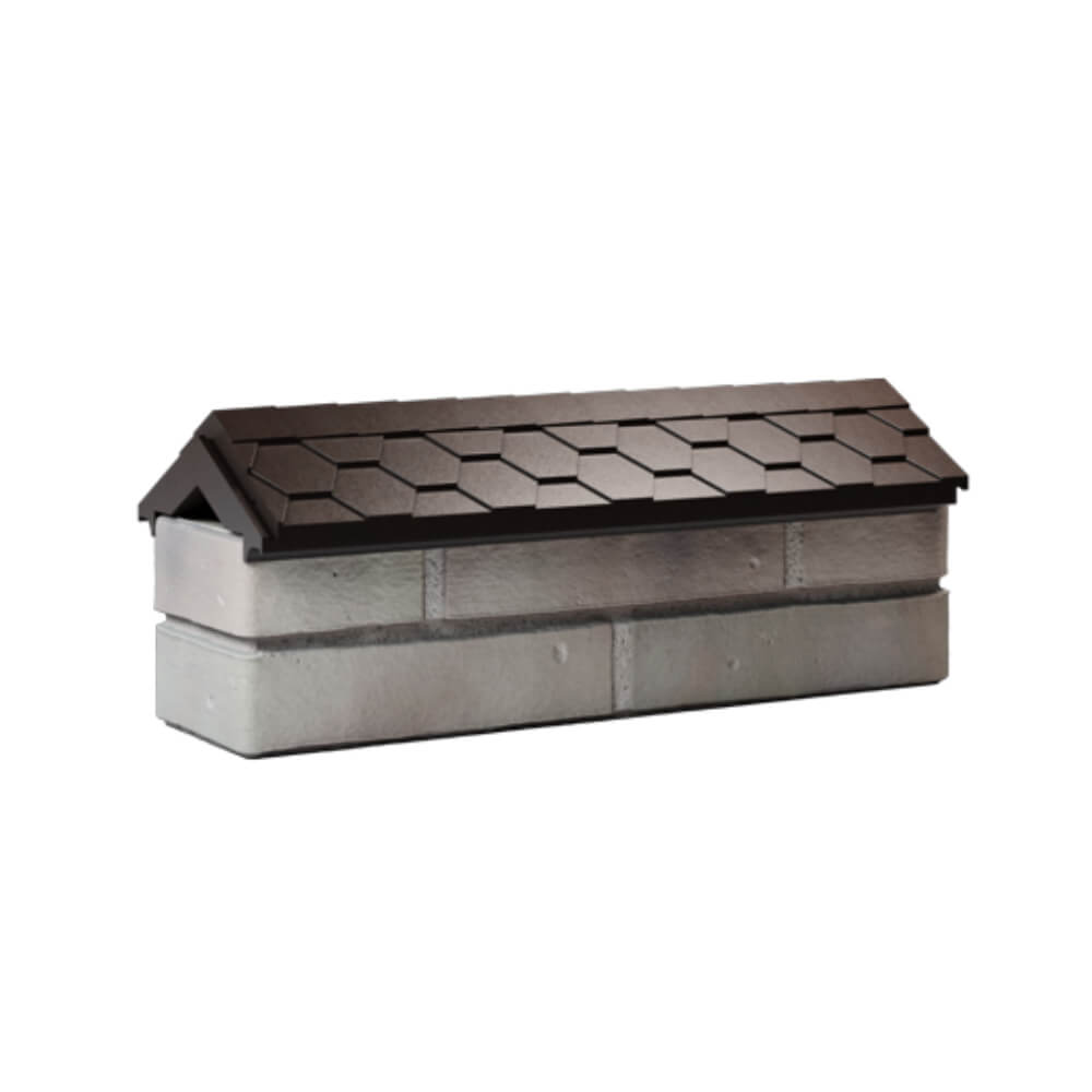 Парапет Zking Эверест Коричневый с посадкой на 0.5 кирпича (130мм) Уссурийск фото