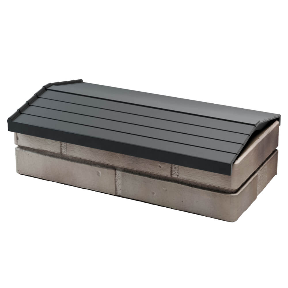 Парапет Zking Бона ХайТек Серый с посадкой на 1 кирпич (200/225/255мм) в Уссурийске фото