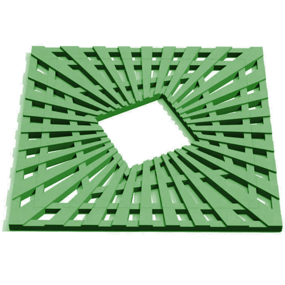 Приствольная решетка для дерева ZKING ATMOSPHERE 1.2х1.2м Зеленая Уссурийск фото