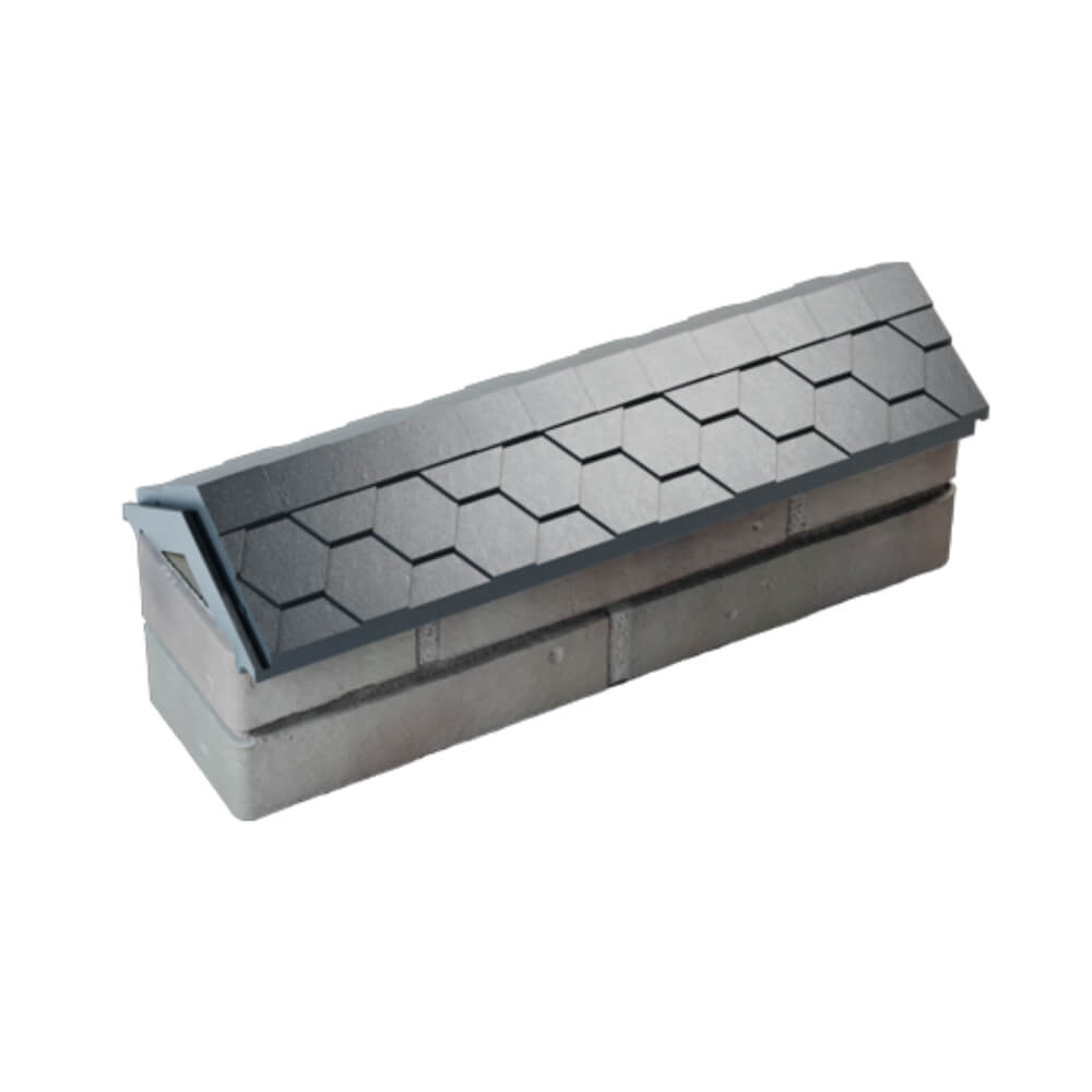 Парапет Zking Эверест Серый с посадкой на 0.5 кирпича (130мм) в Уссурийске фото